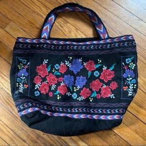 JWLA Johnny Was Embroidered Tote